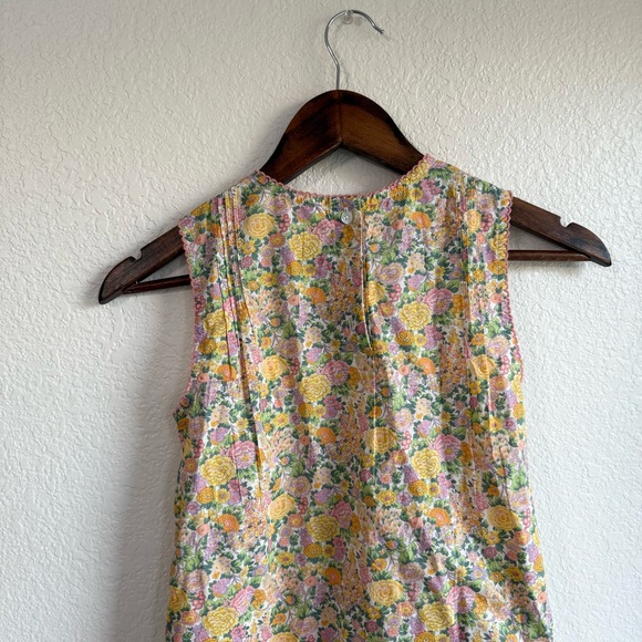 NEW Minnow Kids Girls Dress Liberty Floral Fabric Elysiah A Line Size 9/10 - Picture 4 of 10